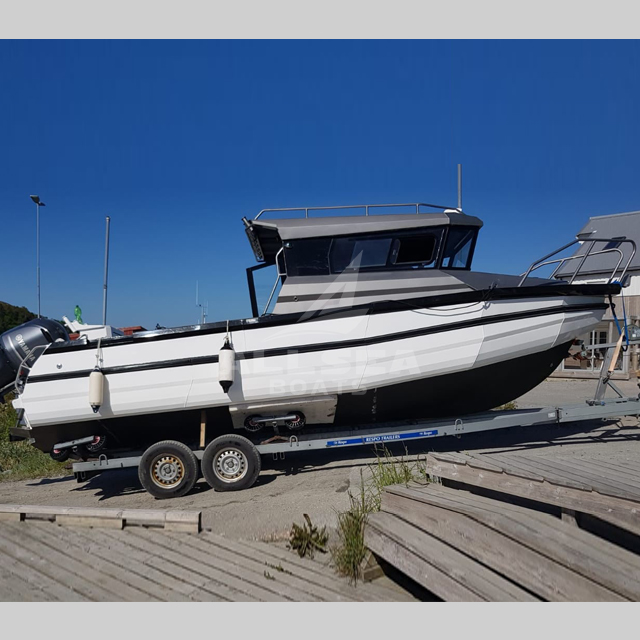 easycraft 7.5m قارب المقصورة الكامل