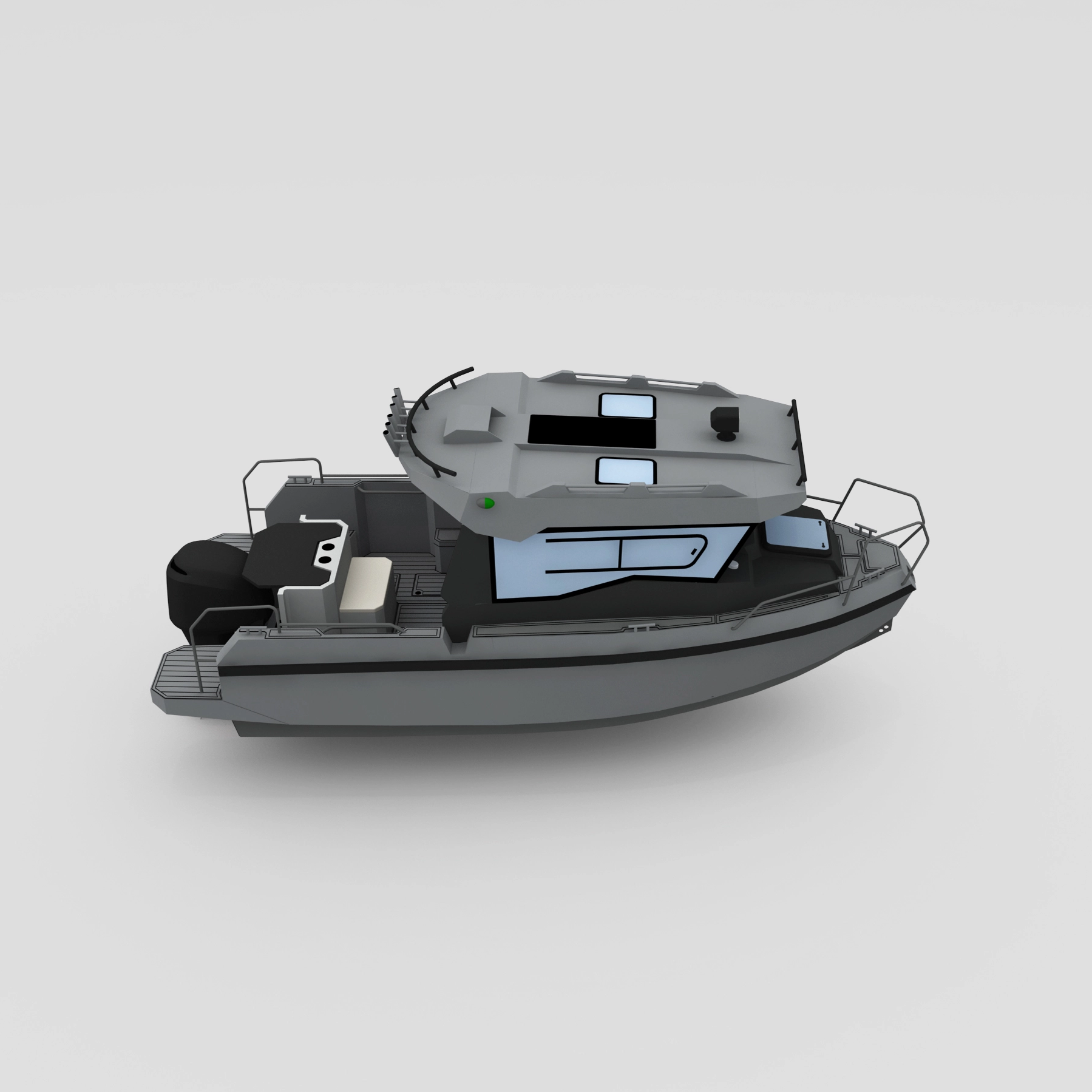 6.2 متر قارب الصيد الألمنيوم بلديكراافت